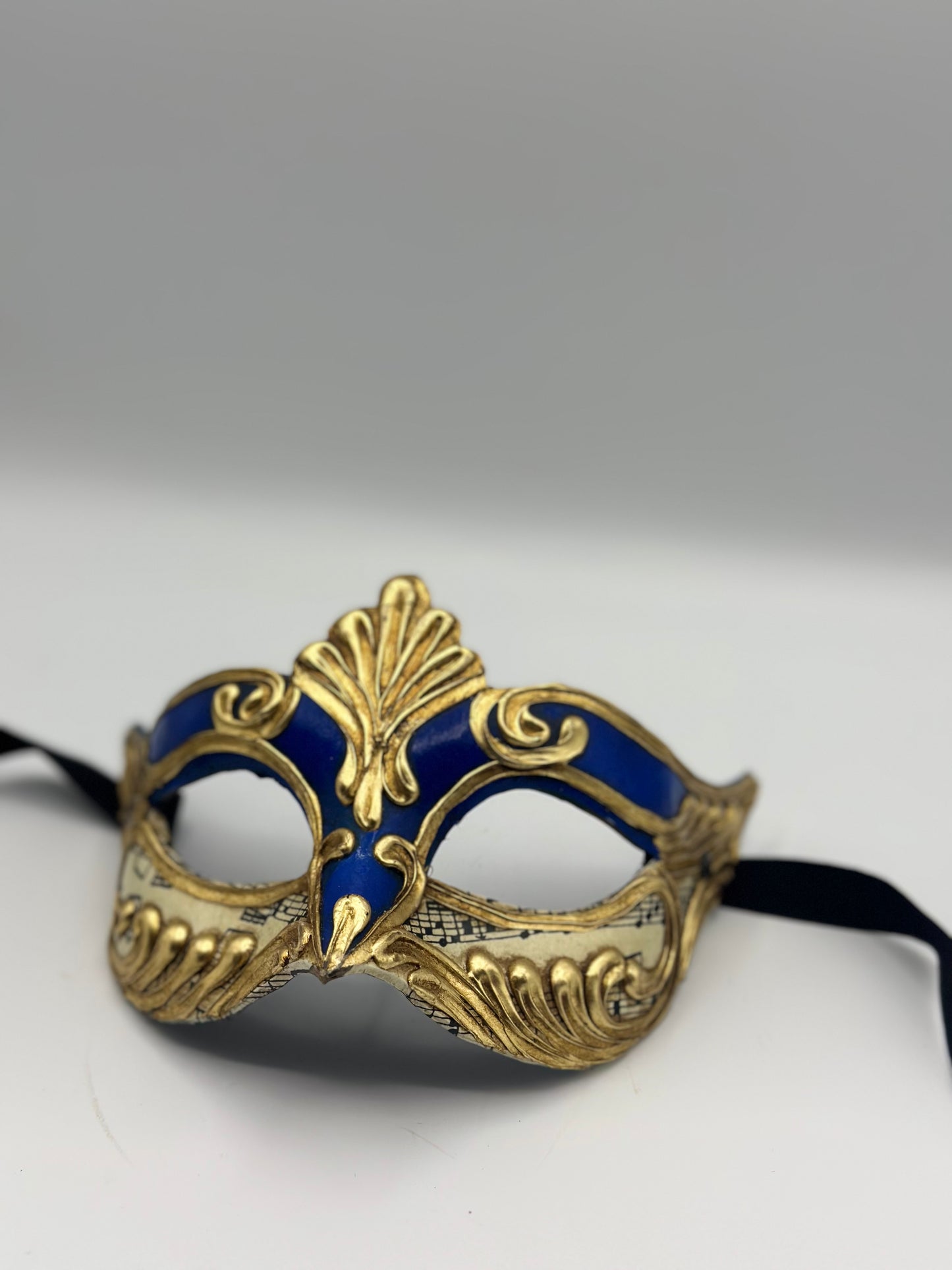 Masque loup bleu