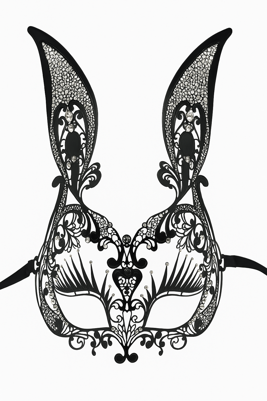 Filigree bunny mask