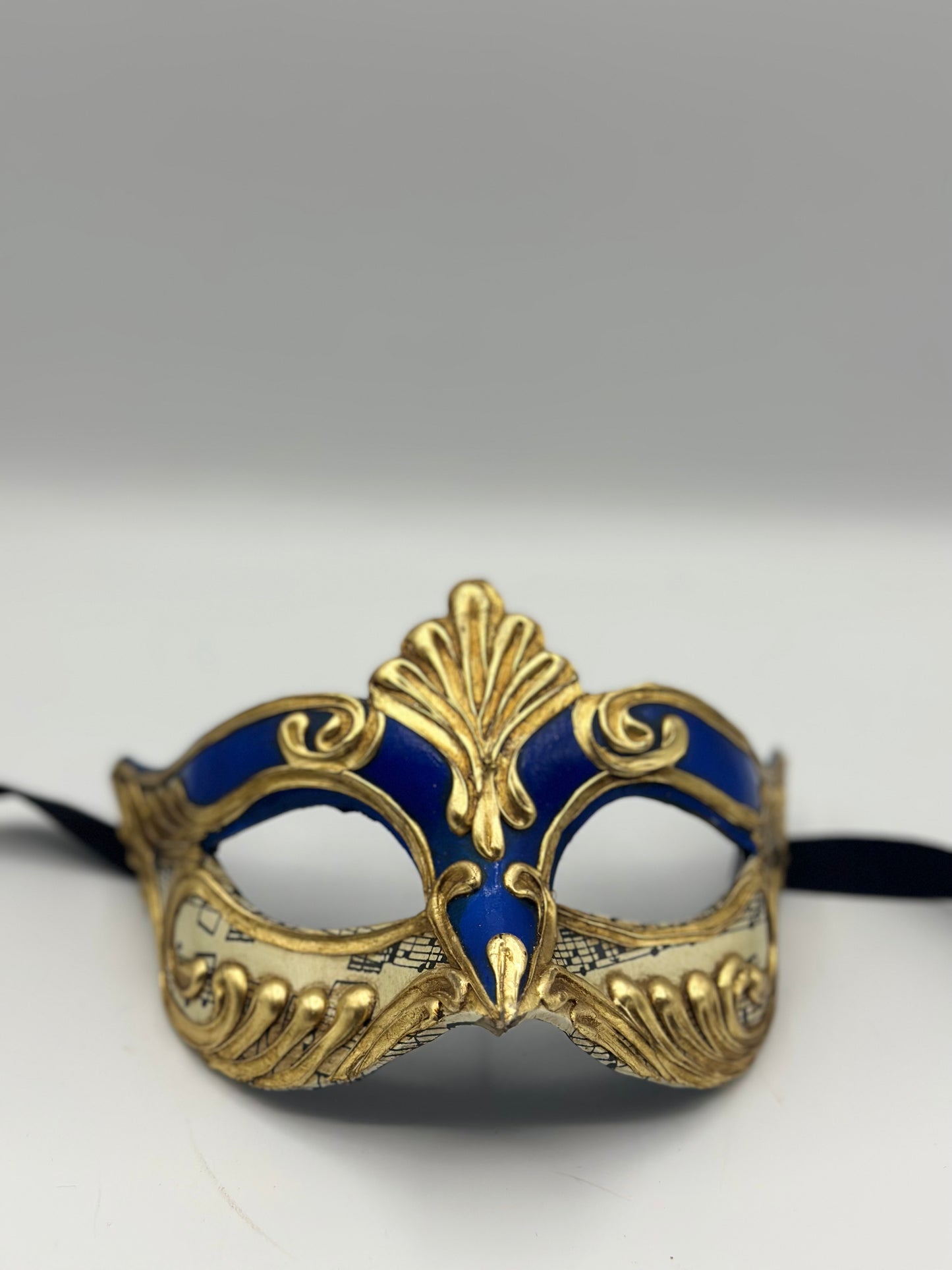 Masque loup bleu