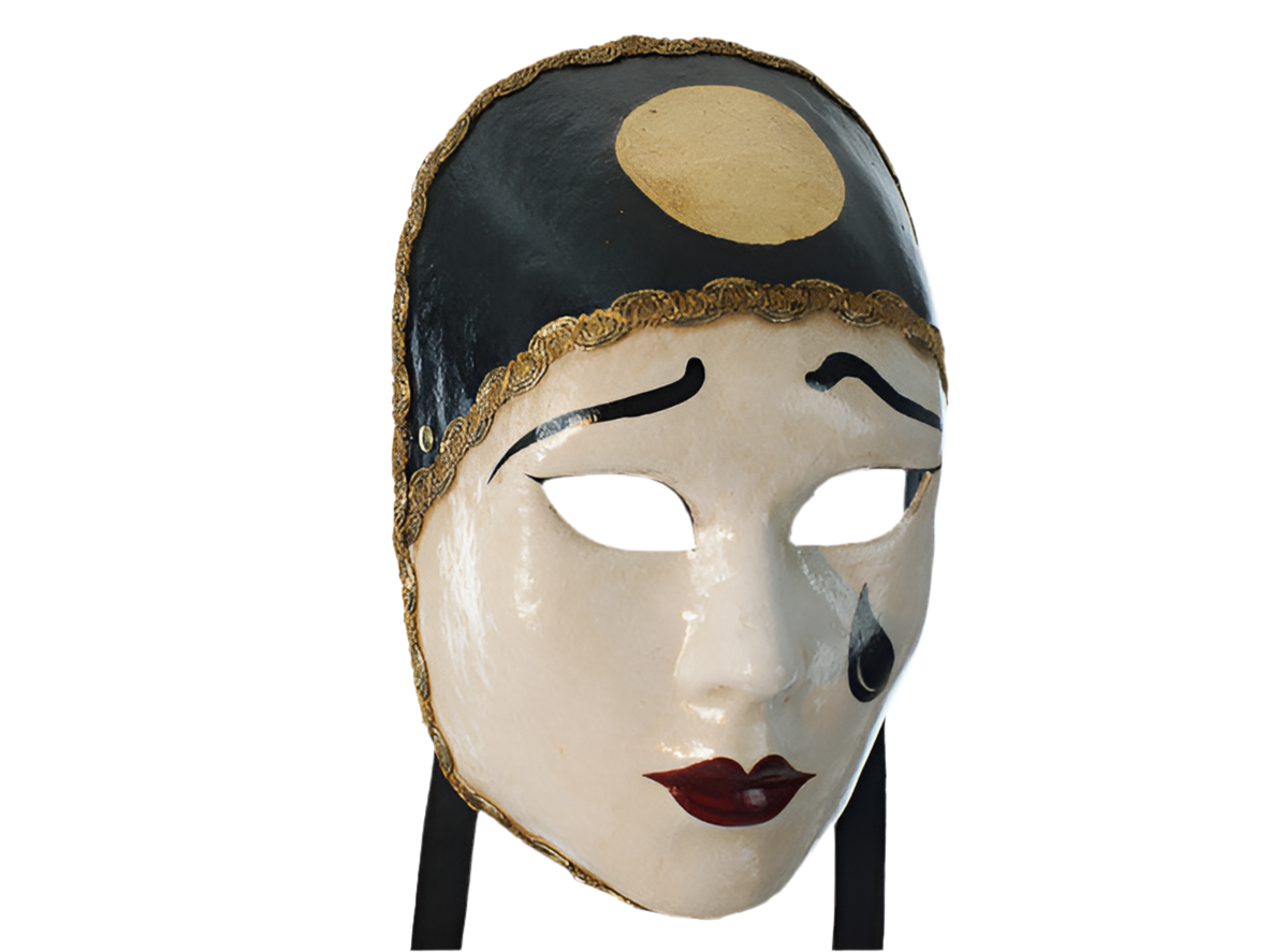 Maske von Pierrot