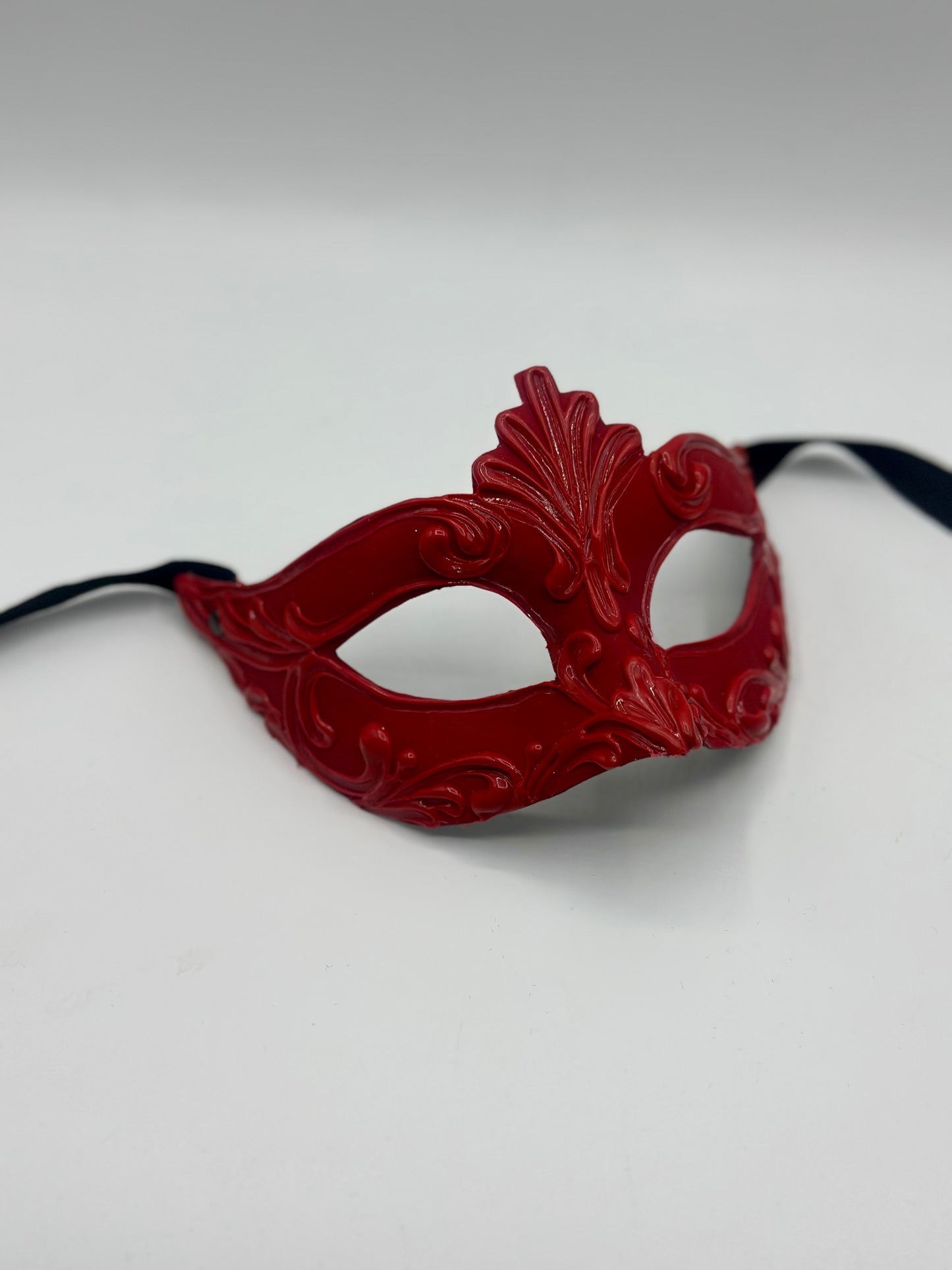Venetiaanse Masker Set voor Koppels – Luxe rood op rood barok – Voor Maskerade, gala & Carnaval - Halloween maskers