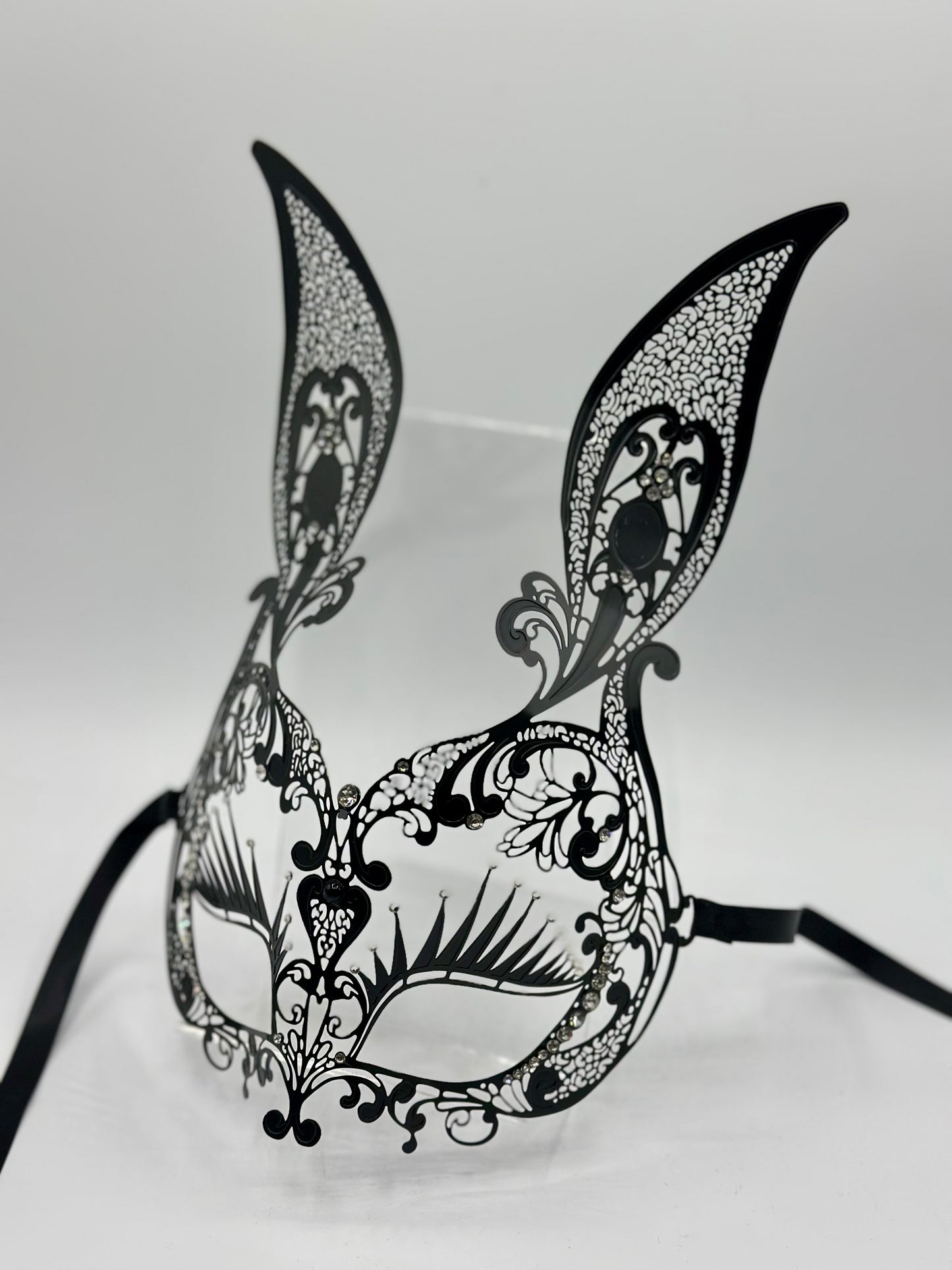 Filigree bunny mask