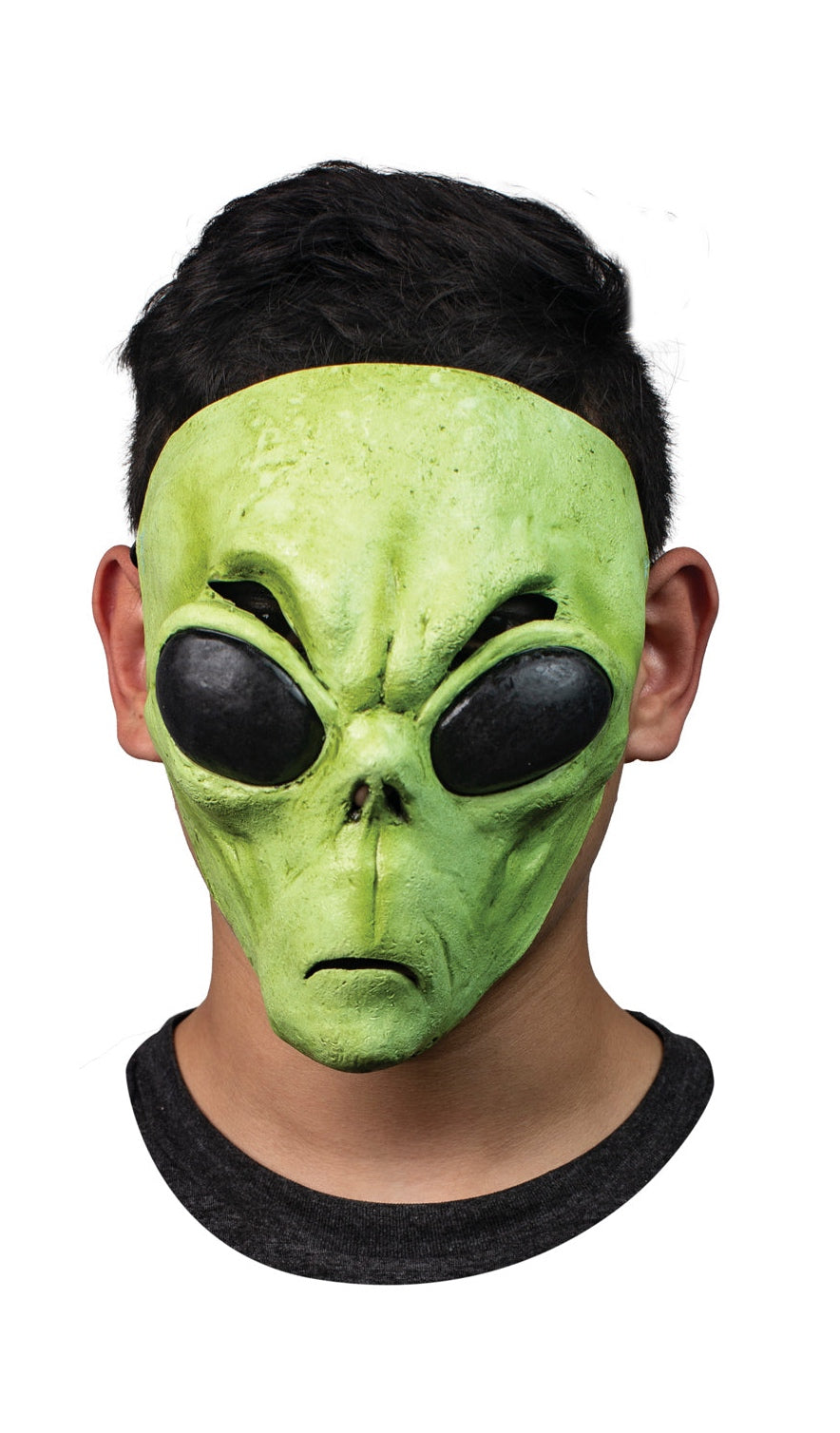 Green Alien Face Mask