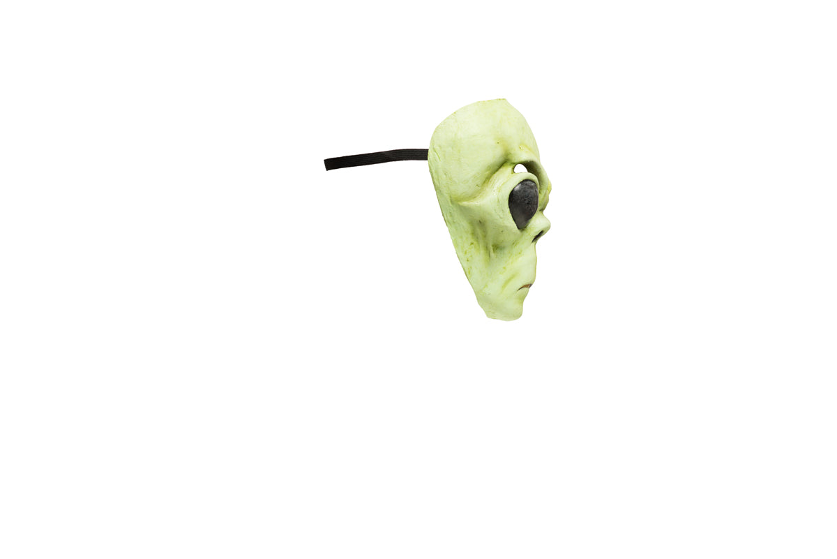 Green Alien Face Mask