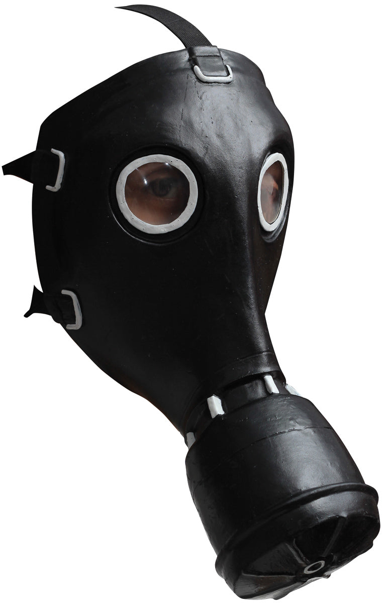 Black Gas Mask Costume – Post-Apocalyptic Cosplay Mask