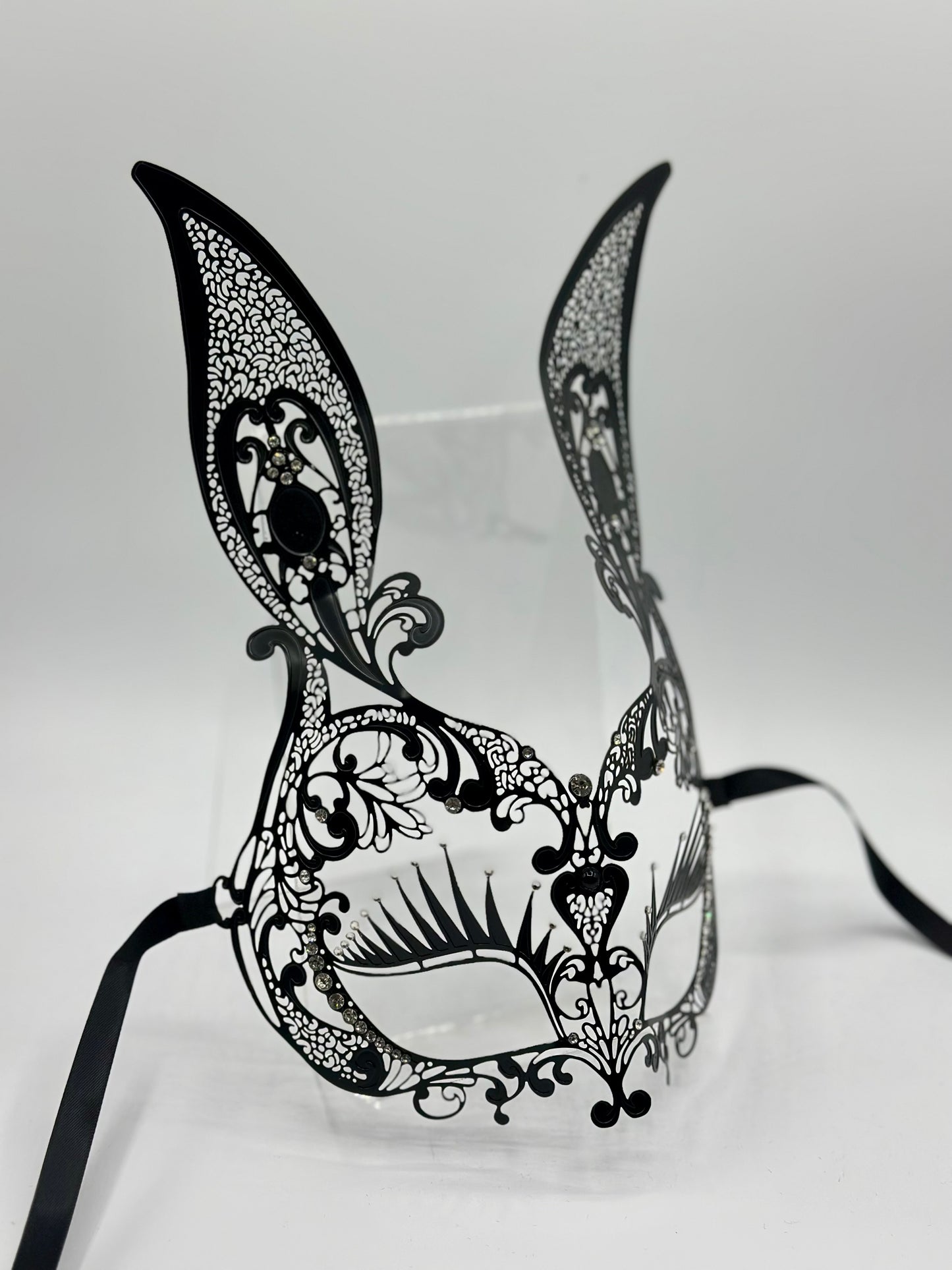 Filigree bunny mask