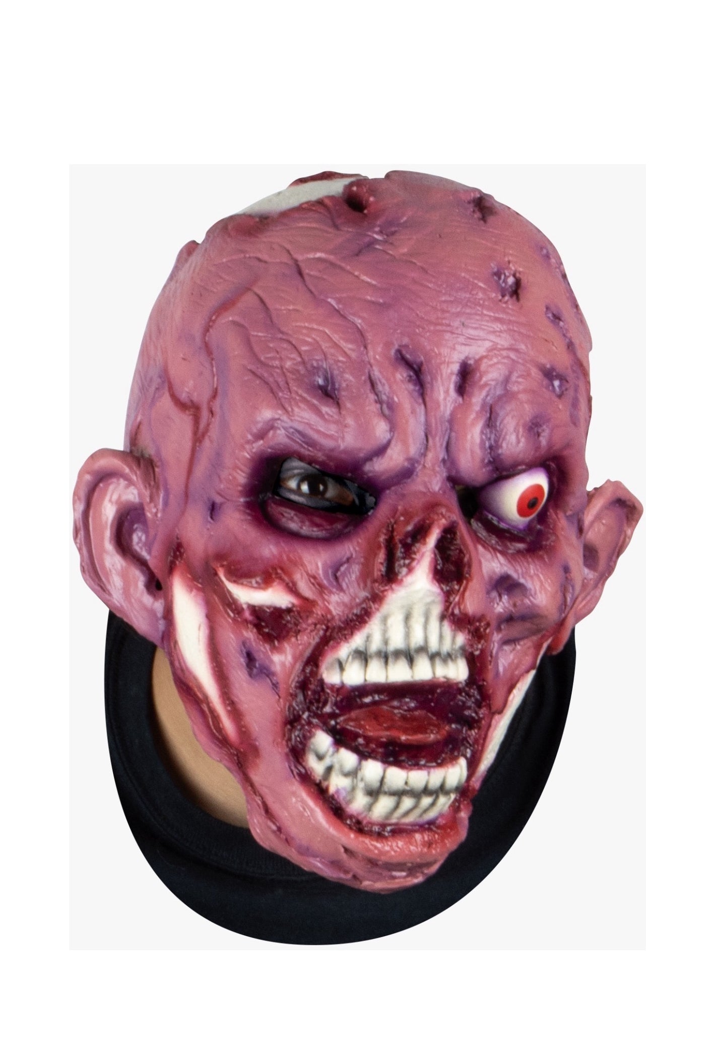 Máscara Zombie Cómica – Máscara Completa de Látex para Halloween