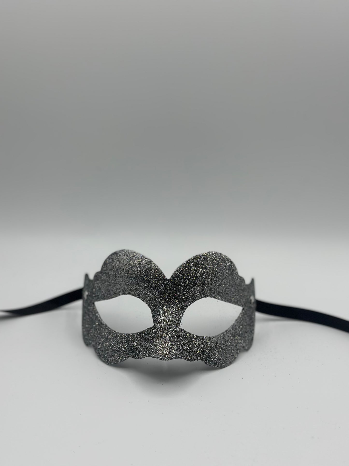 zilver masker glitter - Gemaskerd bal masker zilver