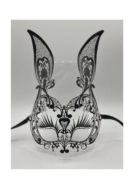 Filigree bunny mask