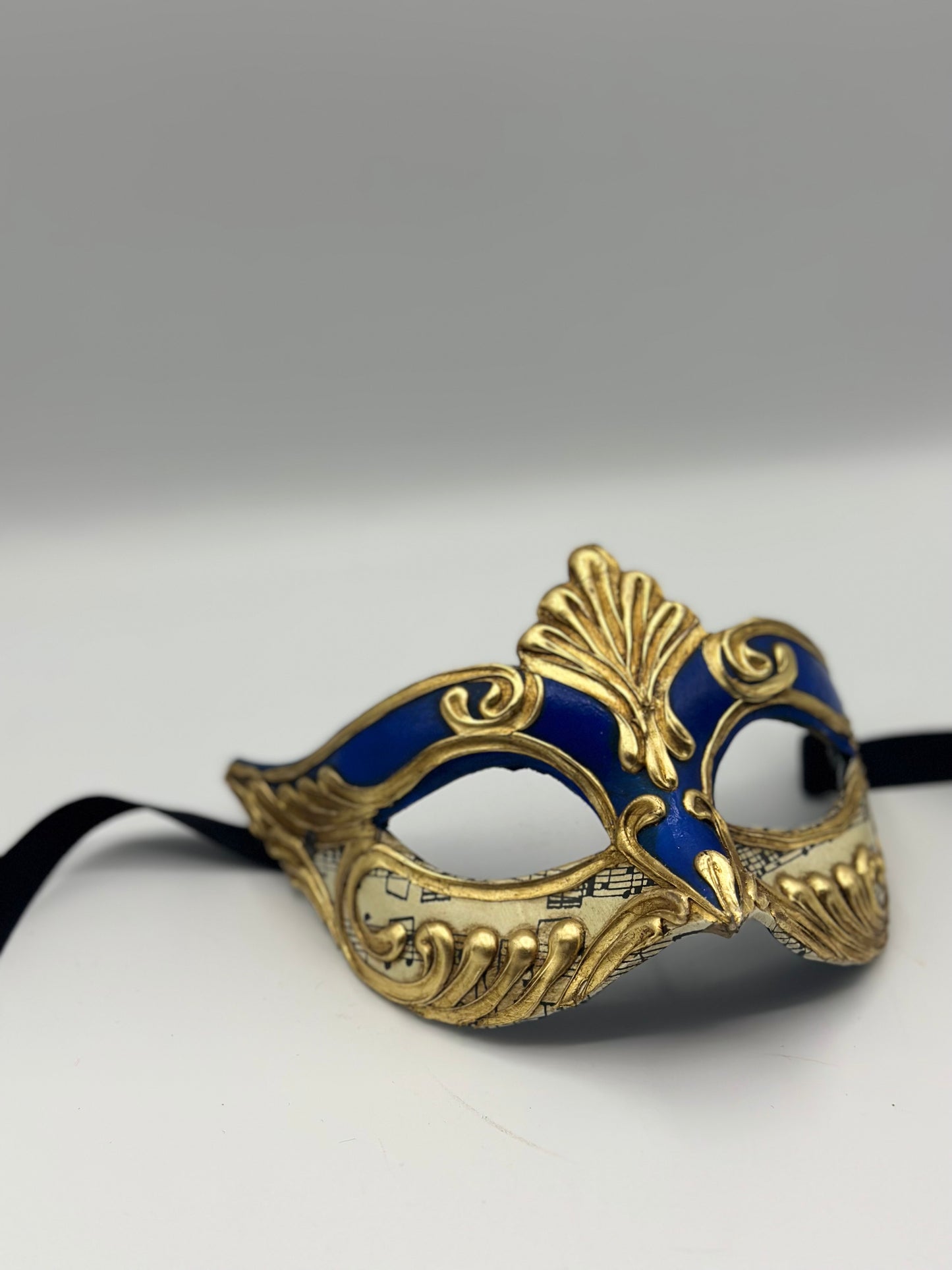 Masque loup bleu