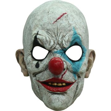 Masque de clown maléfique - Masque d'Halloween en latex d'horreur