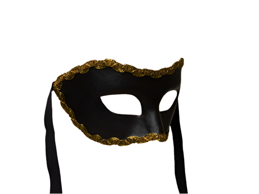 Schwarze Party-Maske