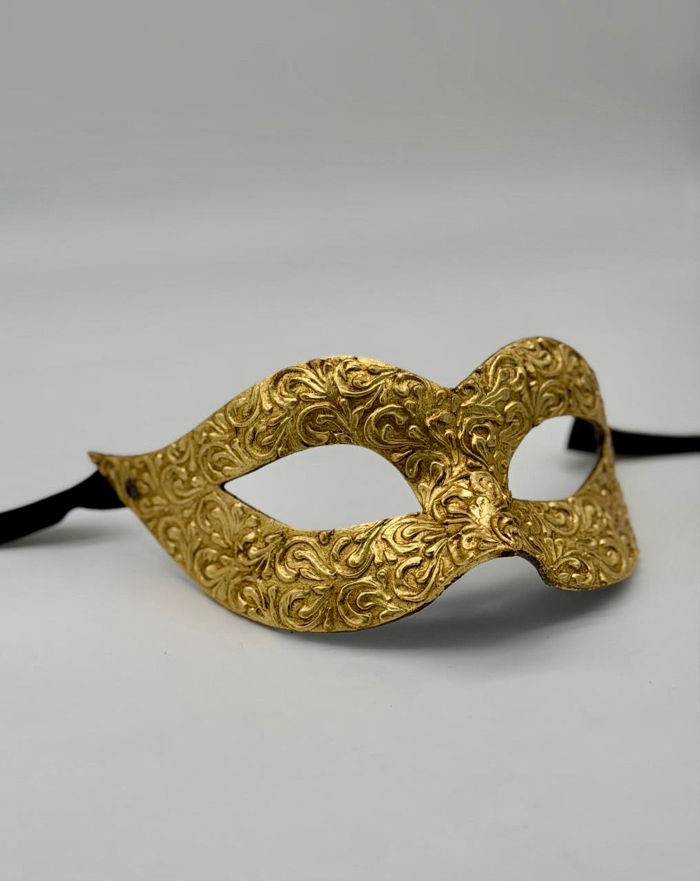 Loup colombina de luxe doré