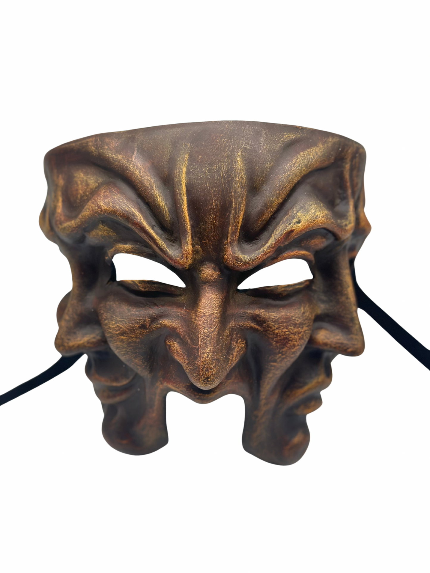 Three Face Mask Leatherlook
