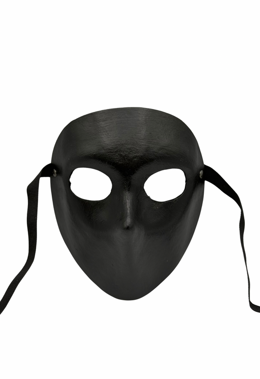 Schwarze Moretta-Maske