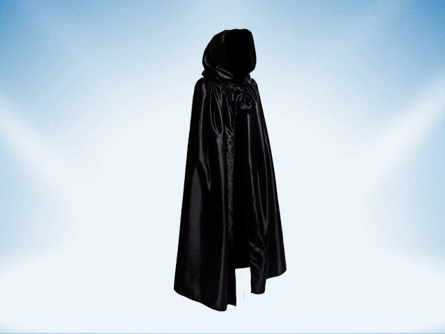 Schwarzer Umhang Mit Kapuze Aus Satin MaskshopVenice schwarzer-umhang-mit-kapuze-aus-satin-maskshopvenice